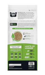 World's Best Cat Litter Comfort Care ramassage facile grâce à une texture rapide.