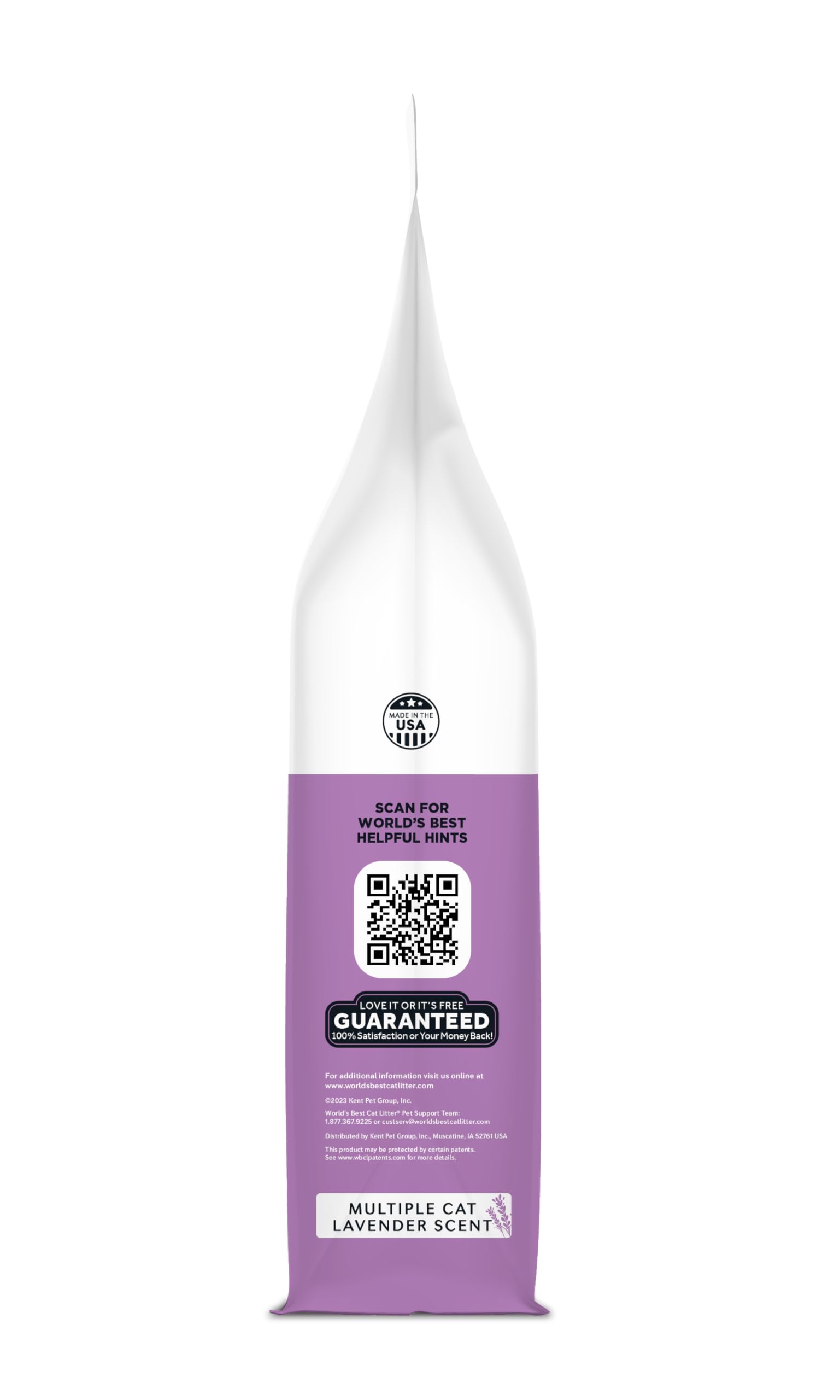 World's Best Cat Litter – conçu pour plusieurs chats et moins de nettoyages.