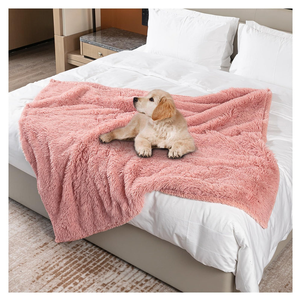 Wowchine housse-lit rose, ideale pour chien et chat, ambiance cosy.