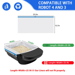 WOWSOLID sacs-litiere tirage-presepare: retrait facile et rapide sans accrocs.