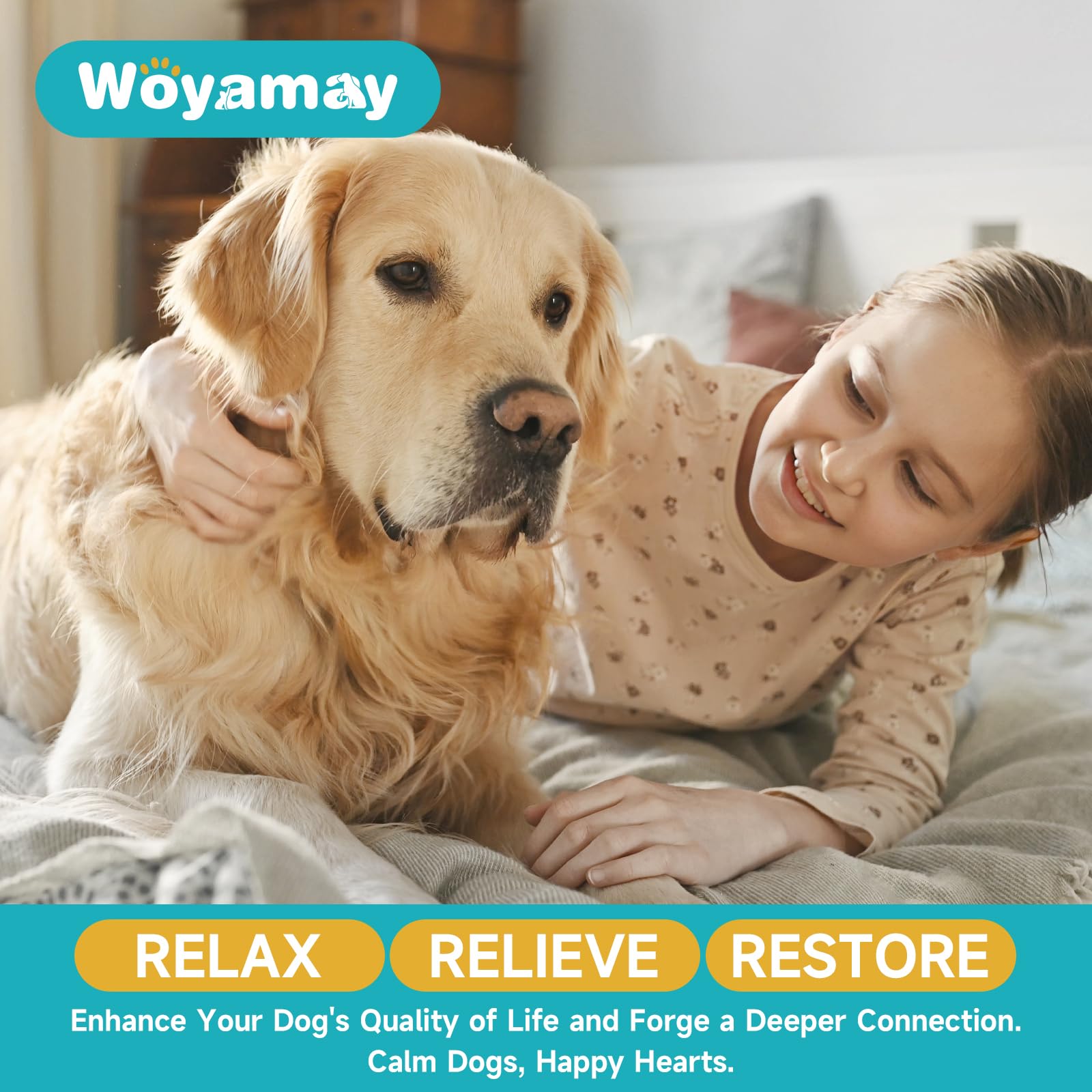 Woyamay compatibilité têtes diffuseur chien, utilisation flexible et pratique