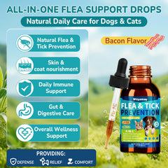 Gouttes Woyamay, dose précise pour chiens et chats.