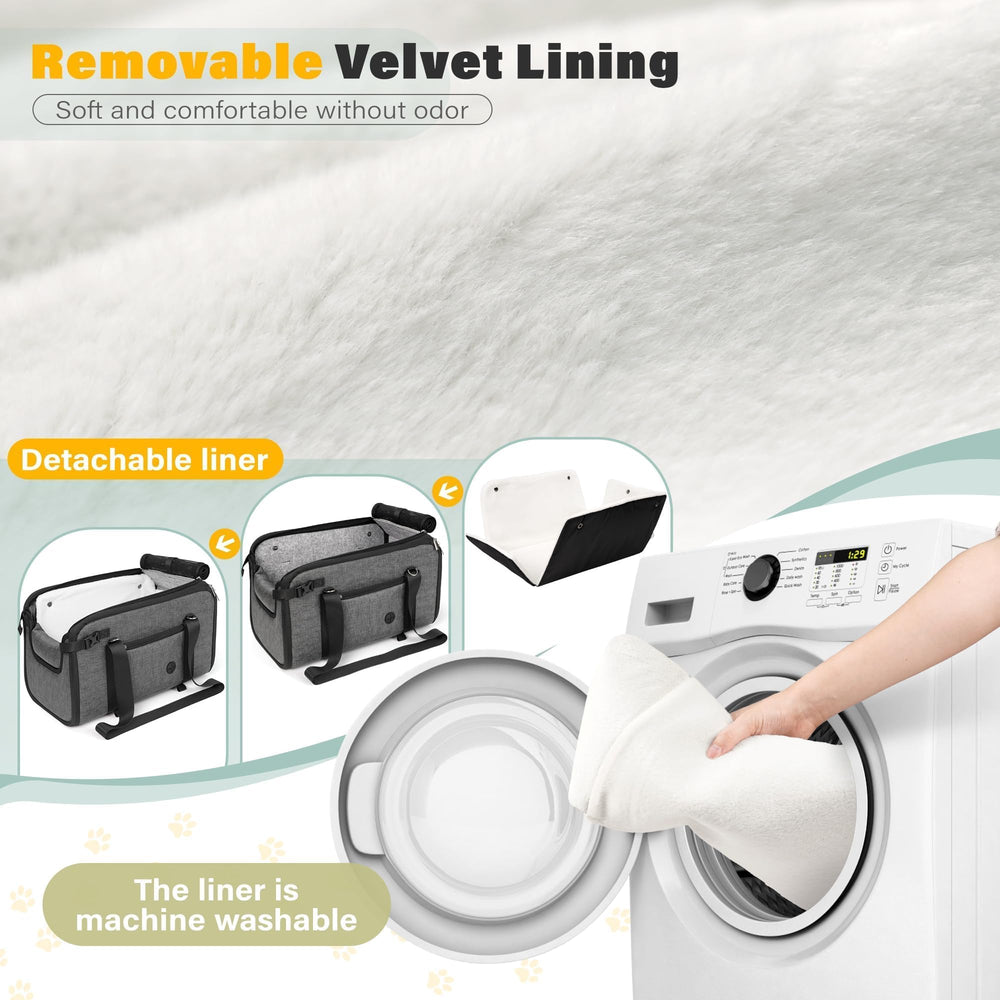 Liner velours amovible WOYYHO pour un entretien facile et hygiène.