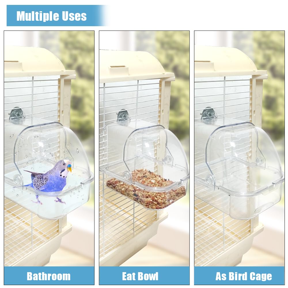 Bain accrochable pour cage WQY GroceryShop installation simple et pratique