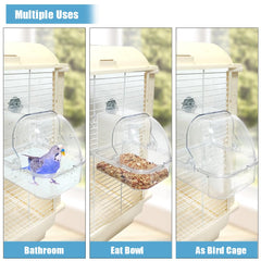 Bain accrochable pour cage WQY GroceryShop installation simple et pratique