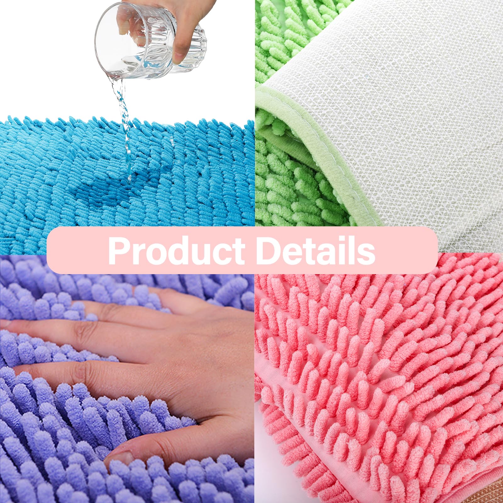 WRINGKIT tapis lavable en machine — nettoyage facile
