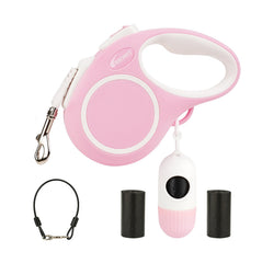 Laisse rétractable WRSOMIT anti-enchevetrement pour promenades fluides