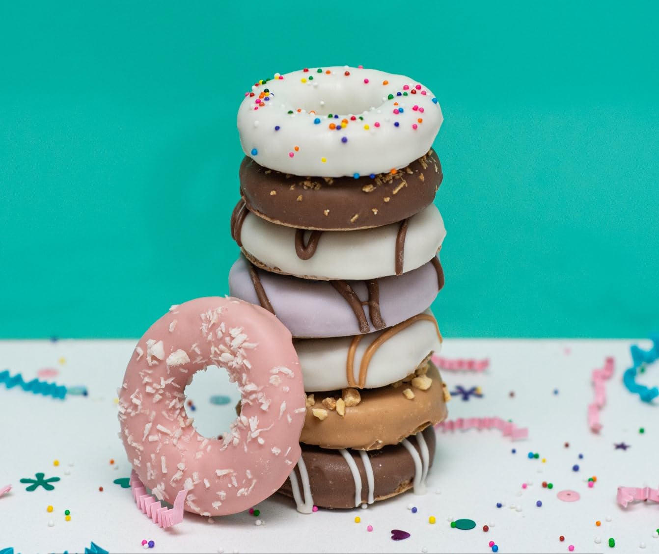 Wufers Doggie Donut: friandises festives pour chiens lors d'occasions.