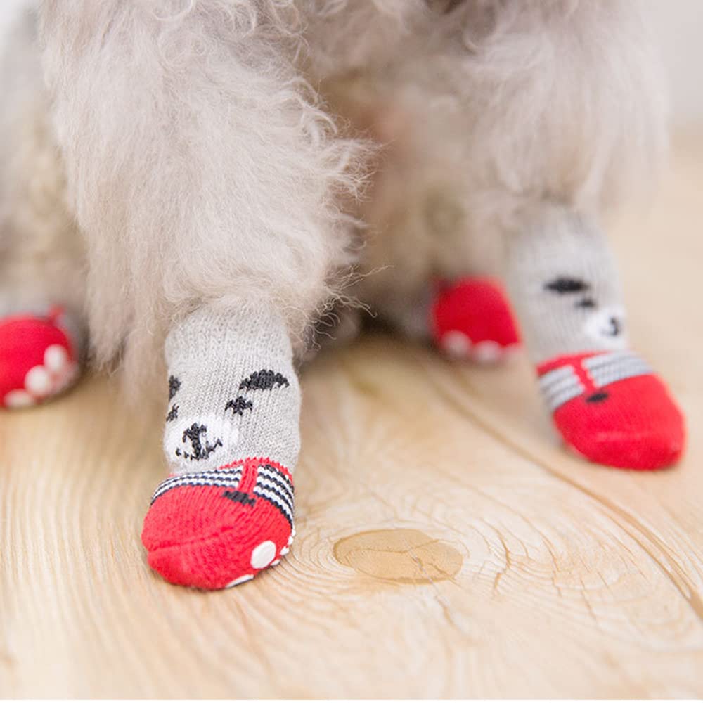 Chaussettes Wumuzai motifs adorables pour chien, confort et style.