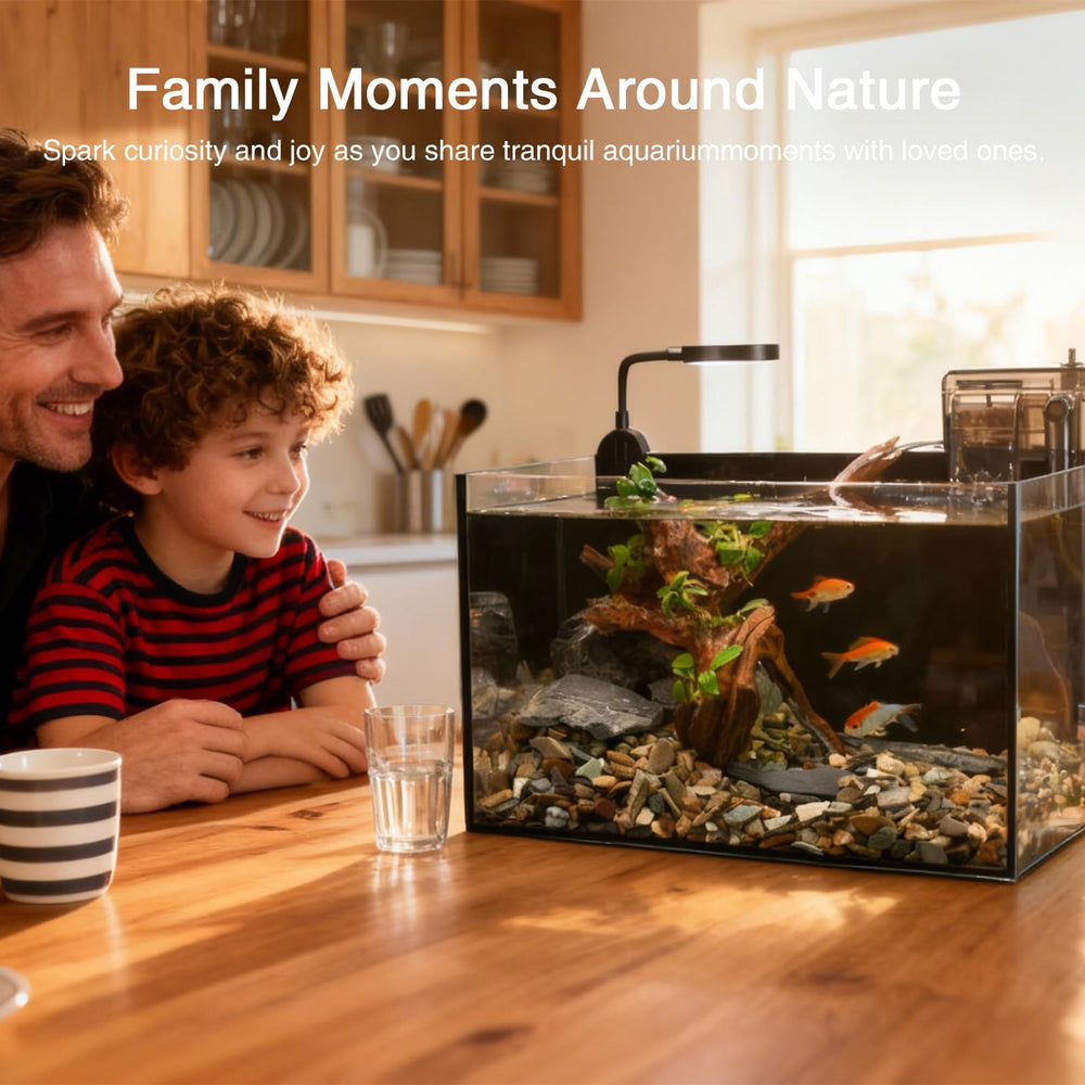 WURJHSONG Nano Nature – idéal pour bettas et petits poissons.