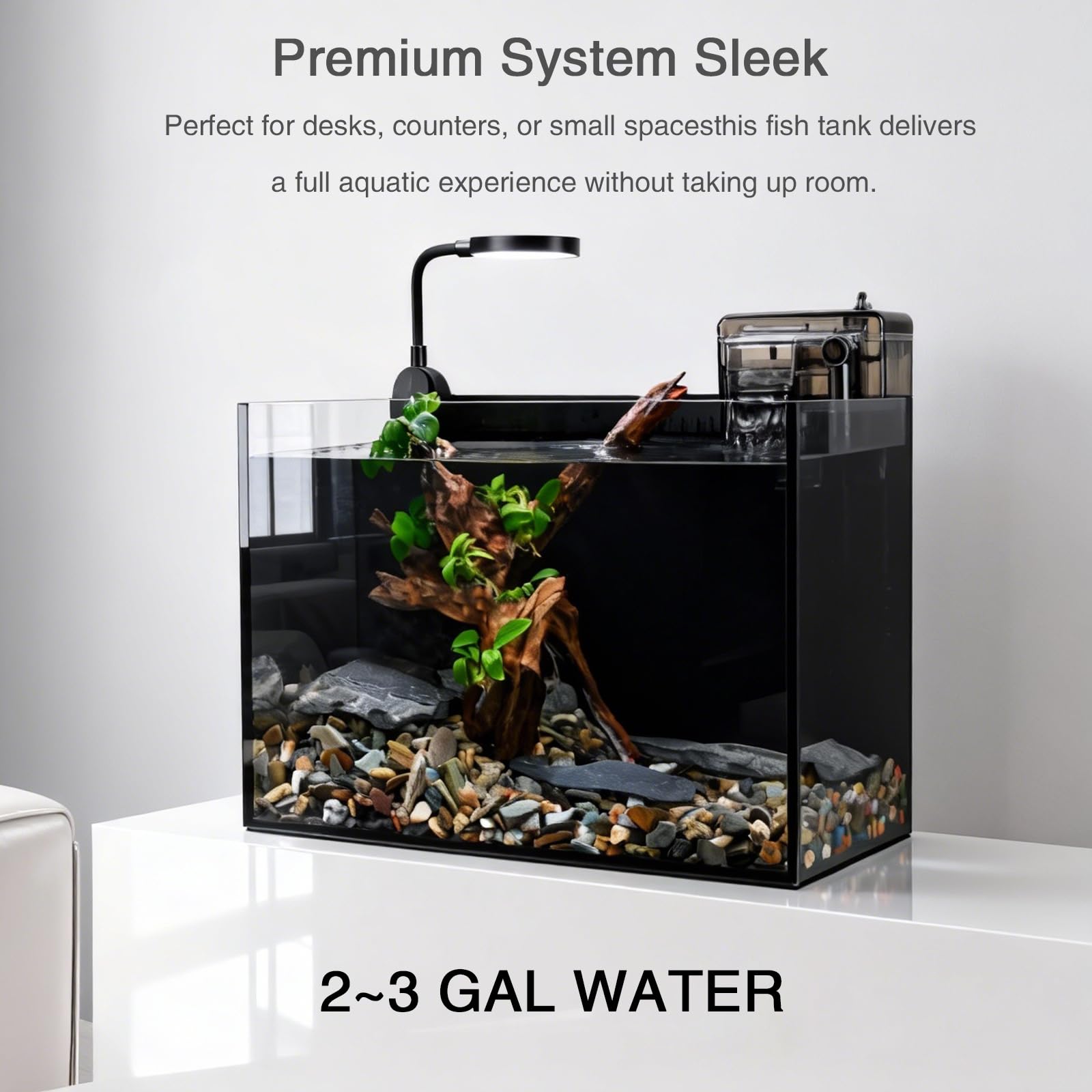 WURJHSONG Nano Nature – base en mousse qui stabilise l’aquarium et protège la surface.