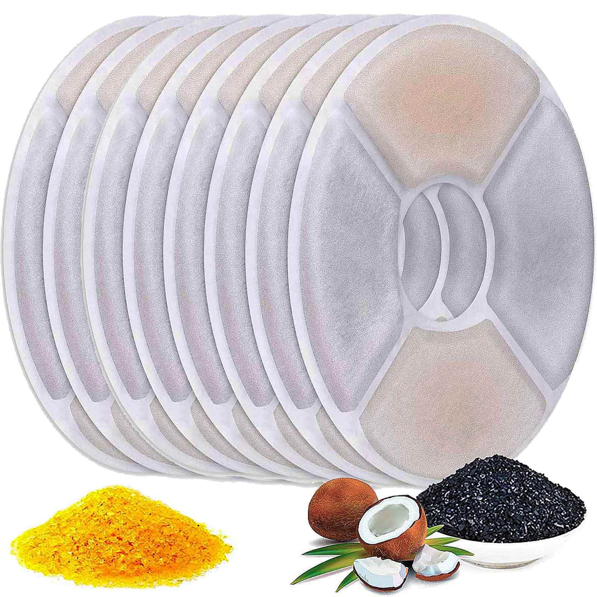 Filtre WWVVPET en paquet de 8 pour fontaine de chat, pratique et économique.