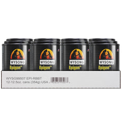 Wysong Epigen, conserve lapin ouverte, repas pratique et appétissant pour chiens et chats.
