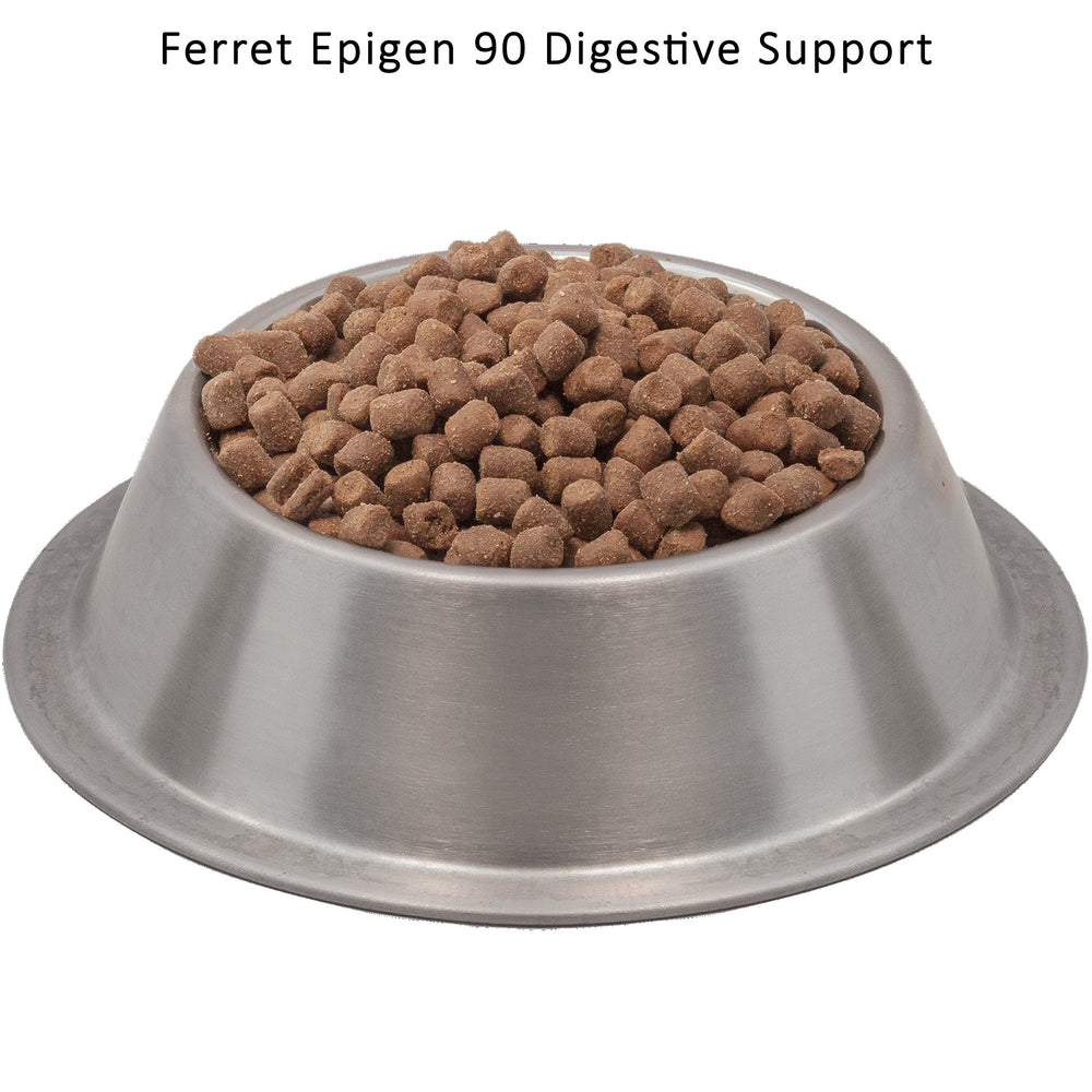 Wysong Ferret Epigen 90, probiotiques et enzymes, soutiennent la santé digestive et le confort intestinal.