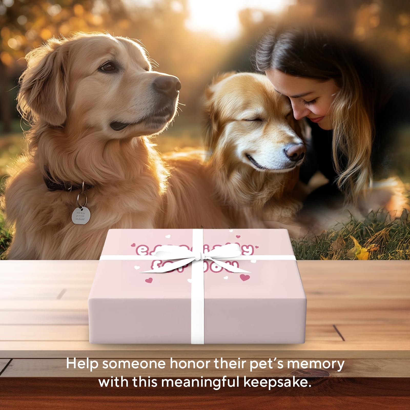 Cadre mémoire X-partner dédié chiens et chats, design sobre et respectueux.