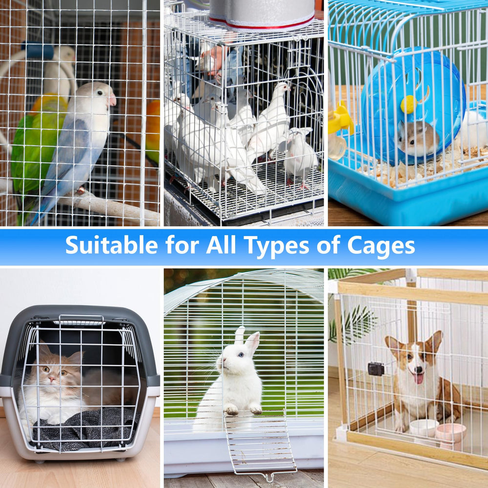 XANGNIER accessoires inox cage oiseaux, durable et facile à entretenir