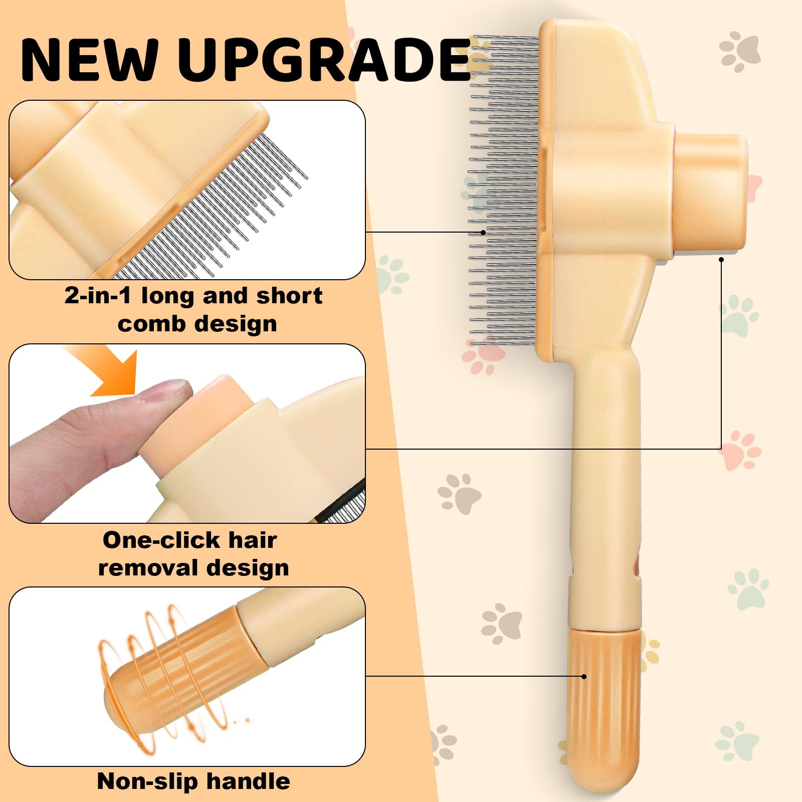 XANGNIER peigne favorise brillance et pelage sain.