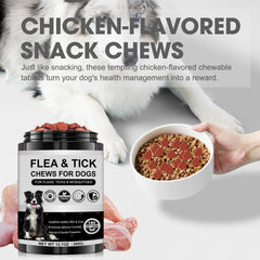 Xaninp gommes poulet soutien peau et pelage lors d’expositions extérieures irritantes.