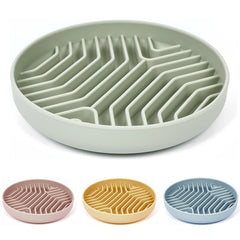 XAQMHSW bol alimentation lente en silicone, durable et facile à nettoyer.