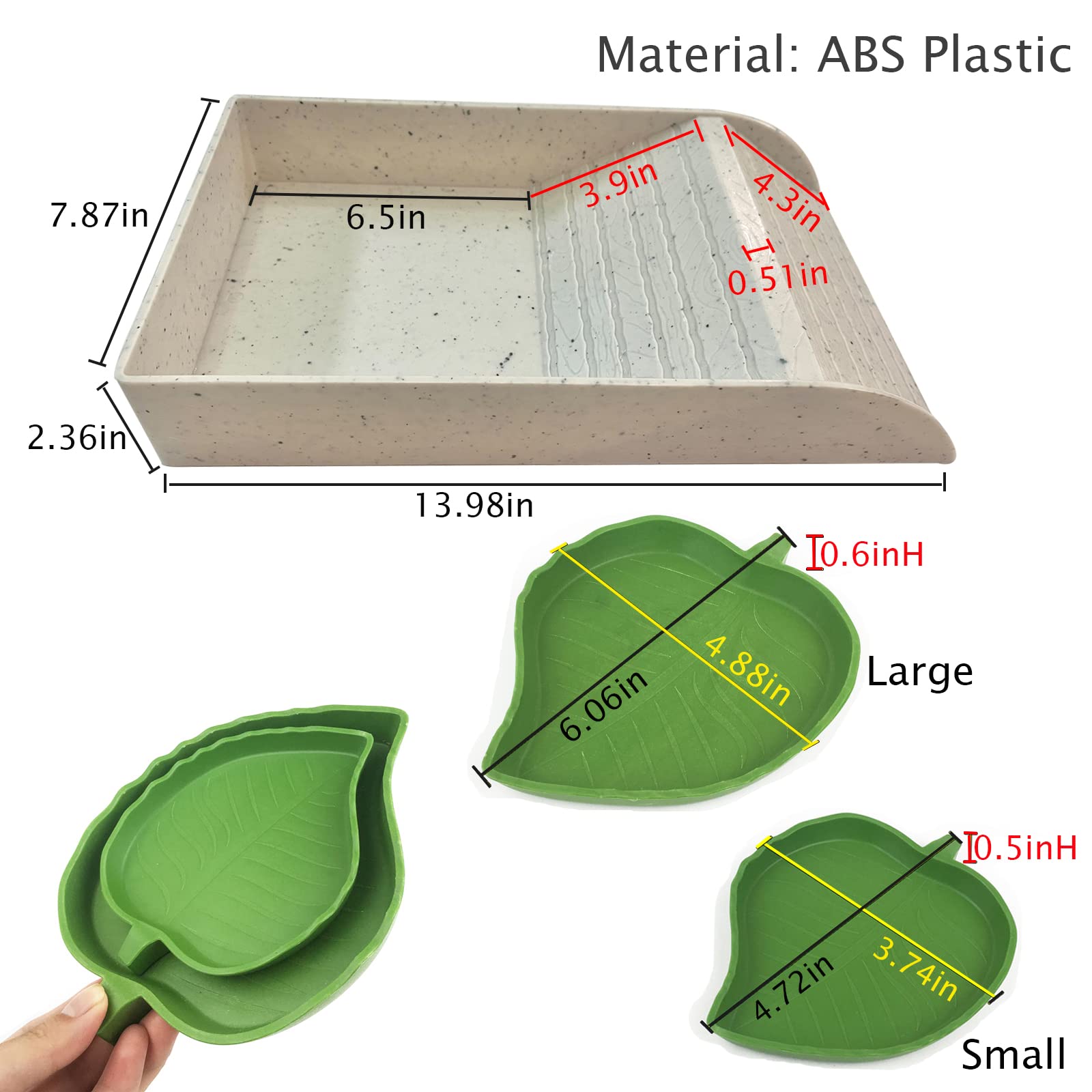 XDONEF ensemble accessoires tortue gris – solution polyvalente et durable.