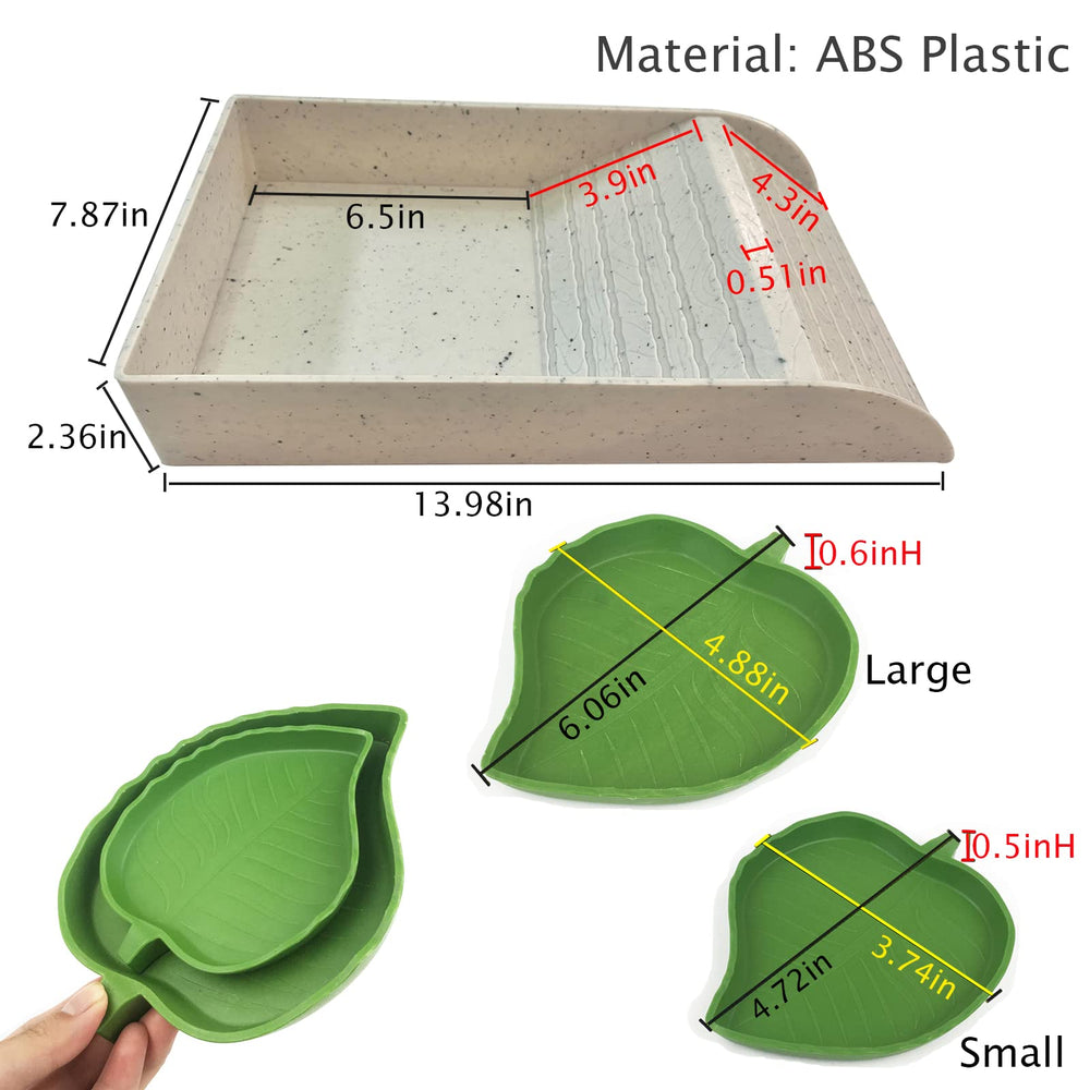 XDONEF ensemble accessoires tortue gris – solution polyvalente et durable.