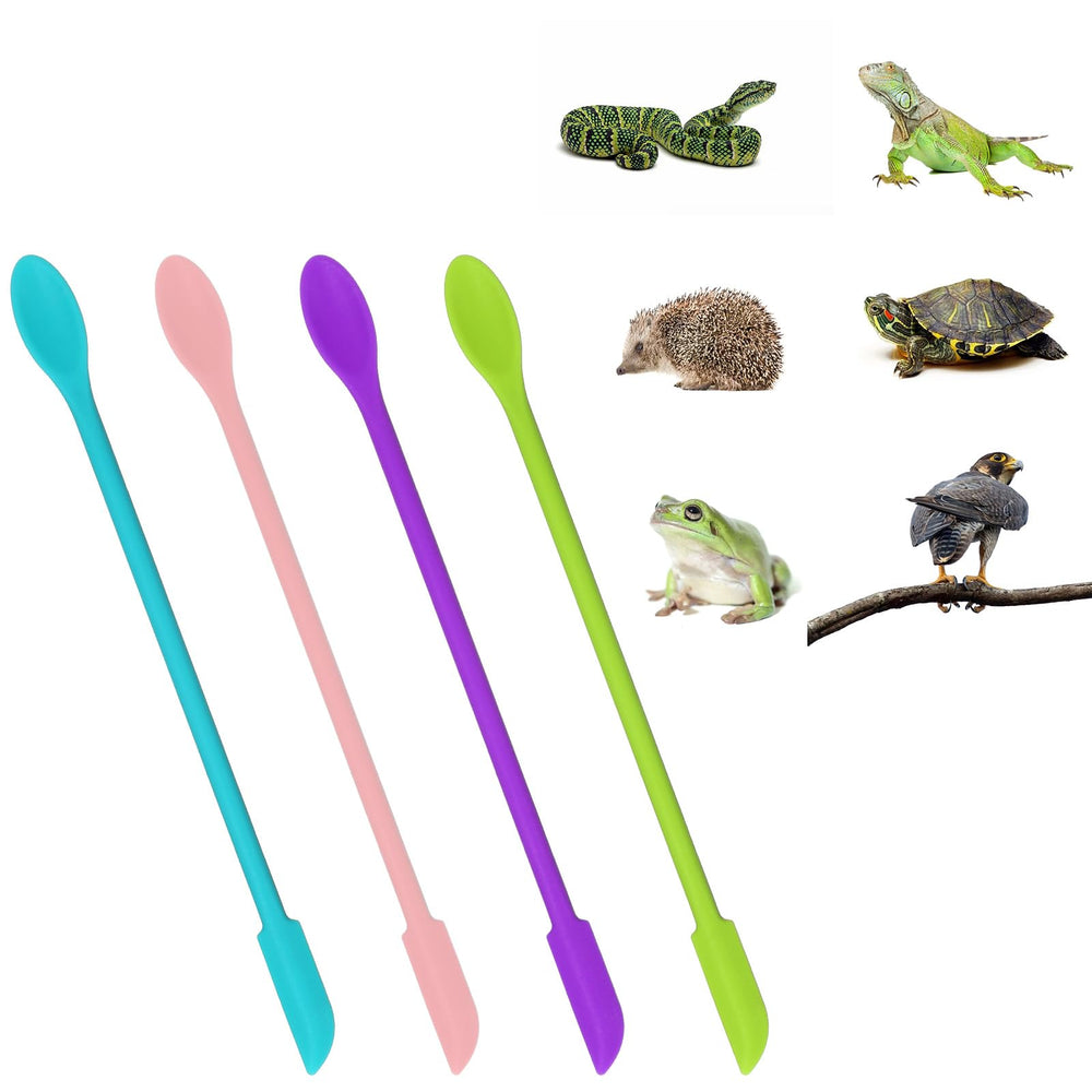 Xelsluthe cuillieres-reptile nettoyage facile après les repas.