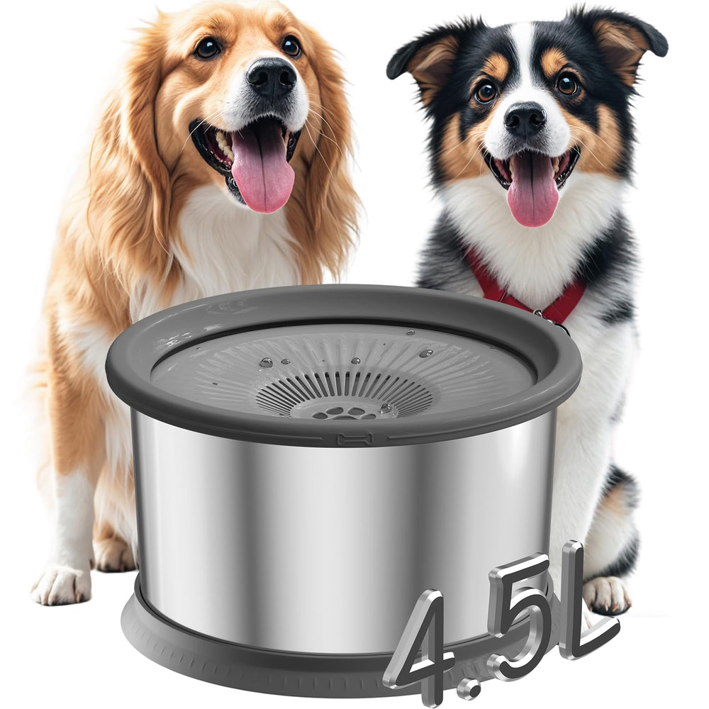 Xetino abreuvoir chien 4-5l sans débordement, hydratation propre et sans éclaboussures