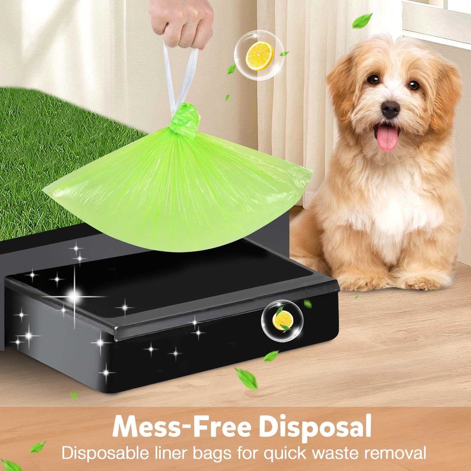 Xfire Tampons absorbants Pet Loo transformant les liquides en gel