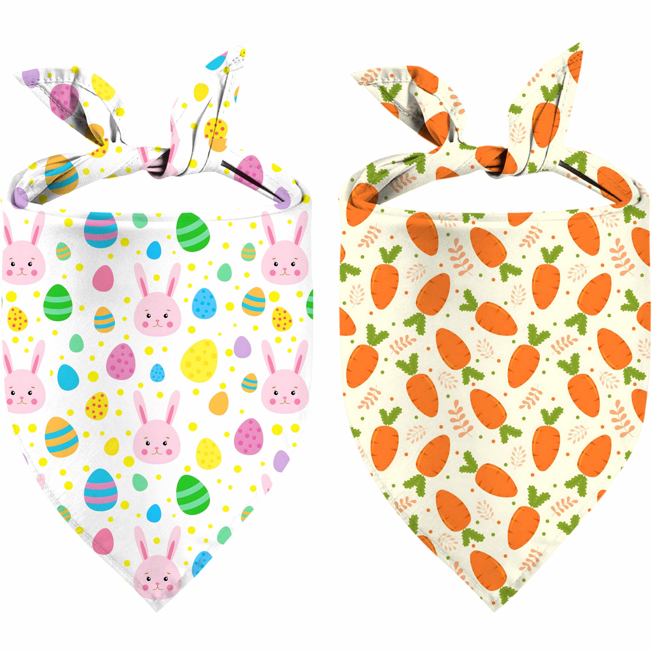 Bandana XGXHZYLC paques chien lapin, look festif et mignon