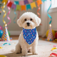 Foulard triangle XGXHZYLC pour chien et chat, pliable et facile à nouer.