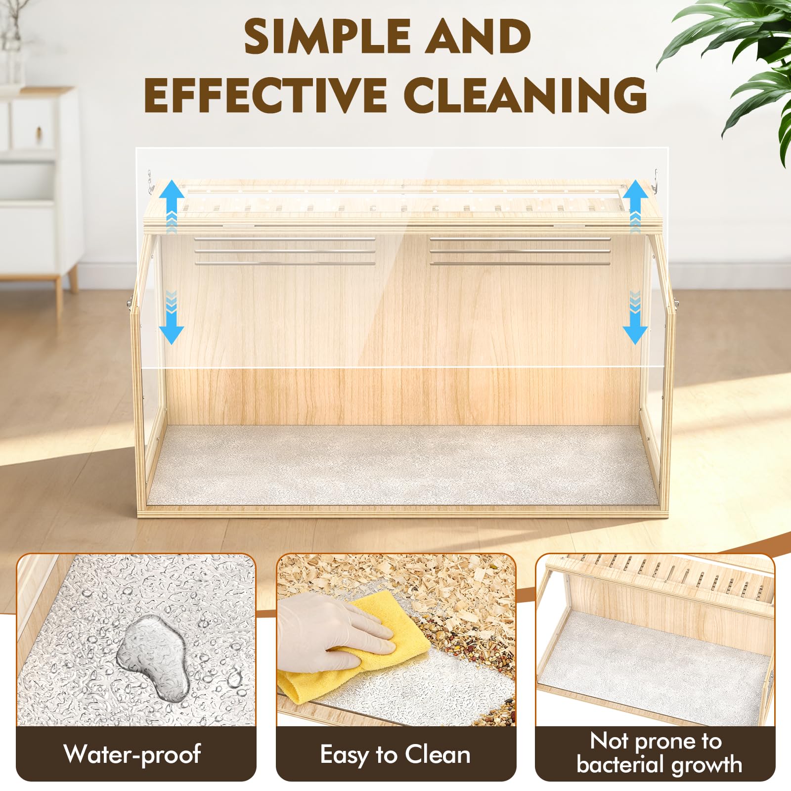 XiaZ cage hamster haut ventilé – flux d air optimal pour un environnement sain.
