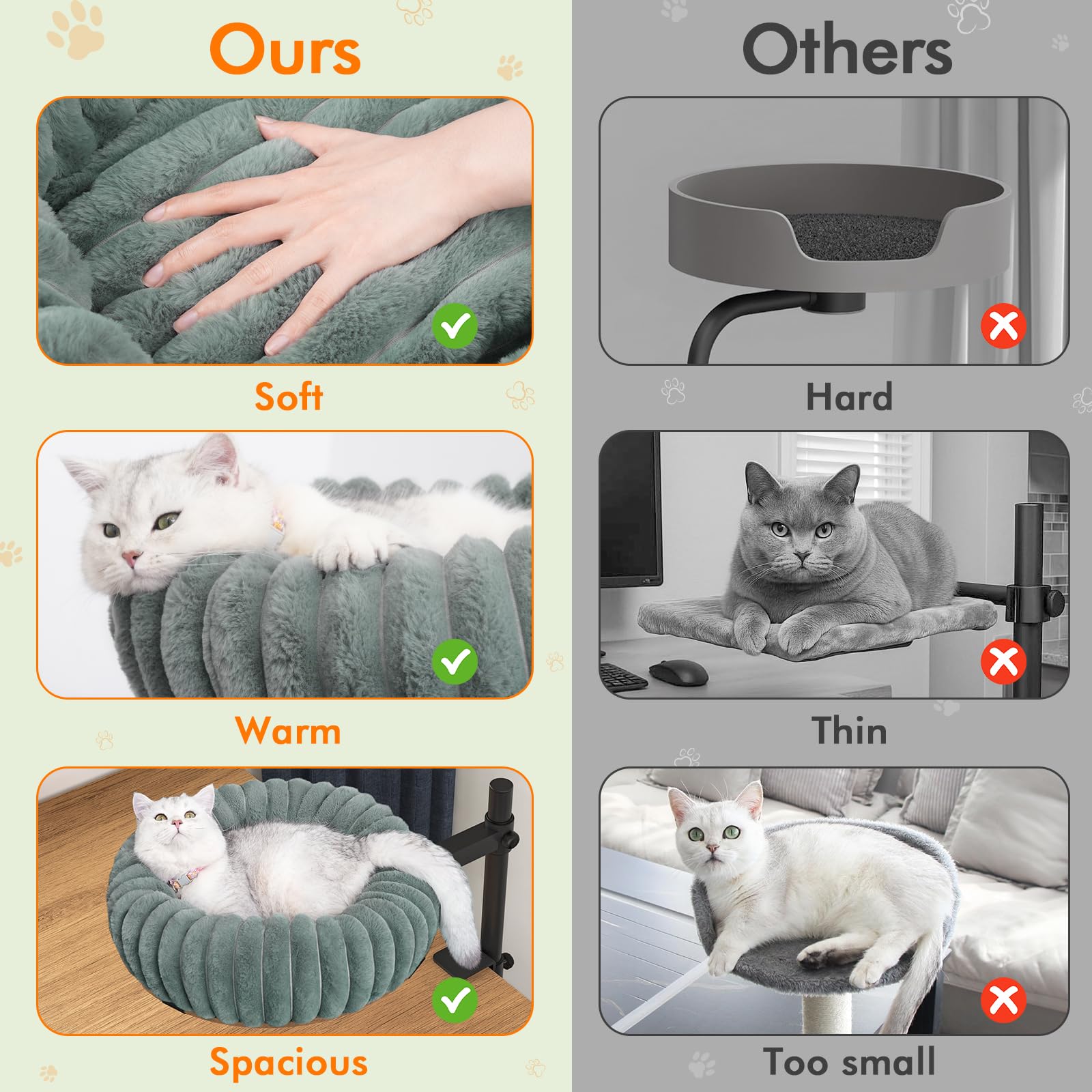 XiaZ Chat Nid Compact Espace Travail, idéal pour petits bureaux.