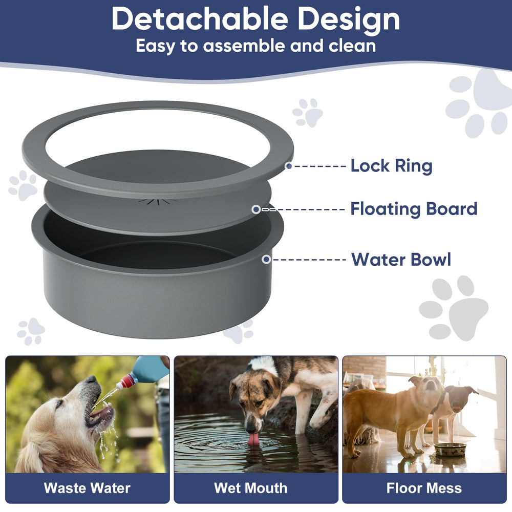 XiaZ gamme pour chiens sensibles, posture naturelle pendant le repas.