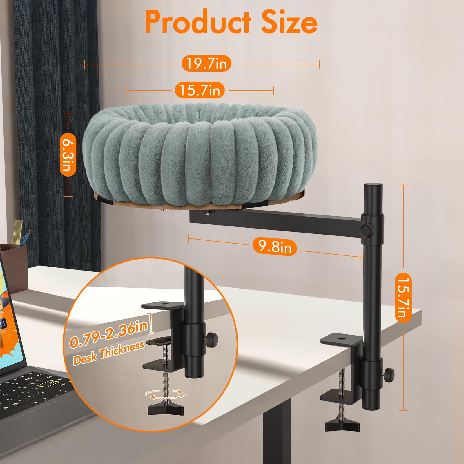 XiaZ Nid Chat Confort Doux, couchage moelleux pour sieste confortable.