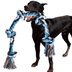 Jouet corde XIGOU pour chien grand, indestructible, idéal pour tir à la corde.