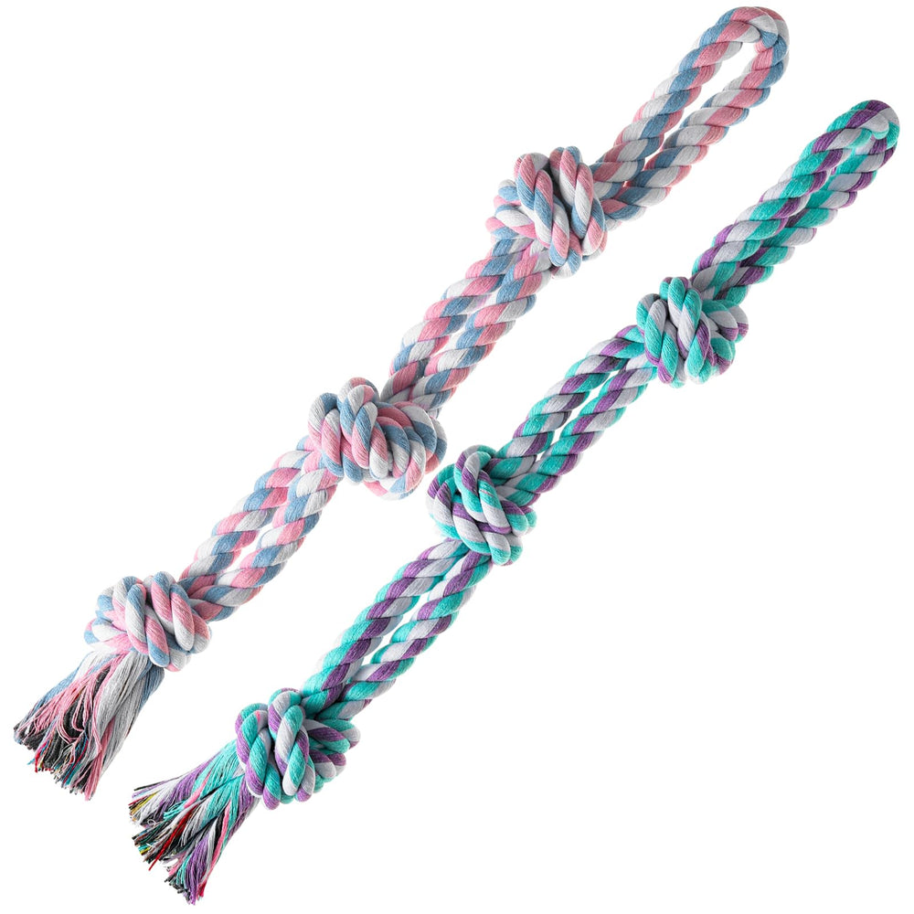 Jouet XIGOU corde indestructible pour chien, parfait pour jeux en duo et résistance.