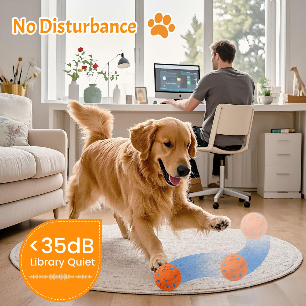 XINGZUAN balle interactive en mode doux pour chiens seniors