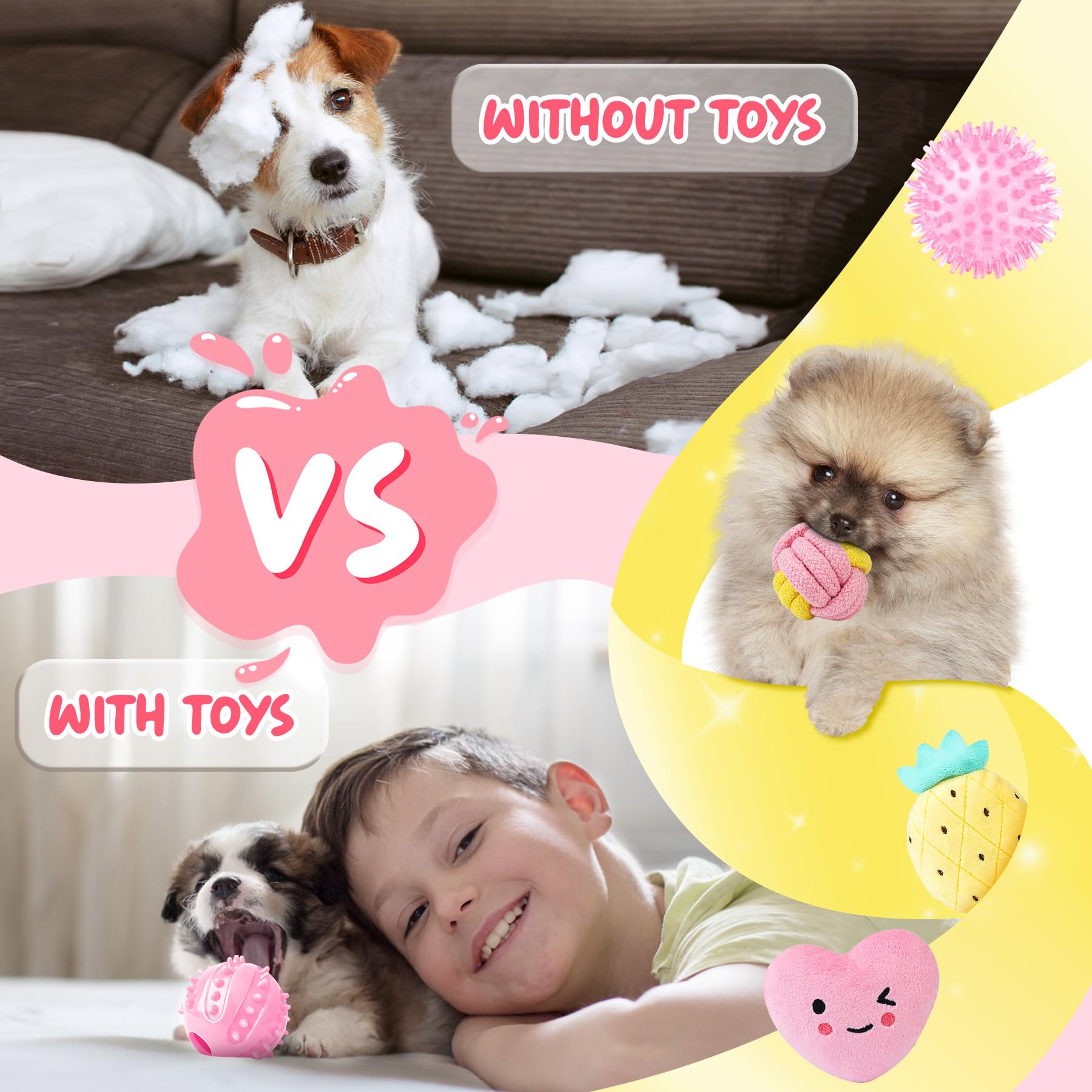 XIUGOAL rouleaux sacs chien pour rangement pratique