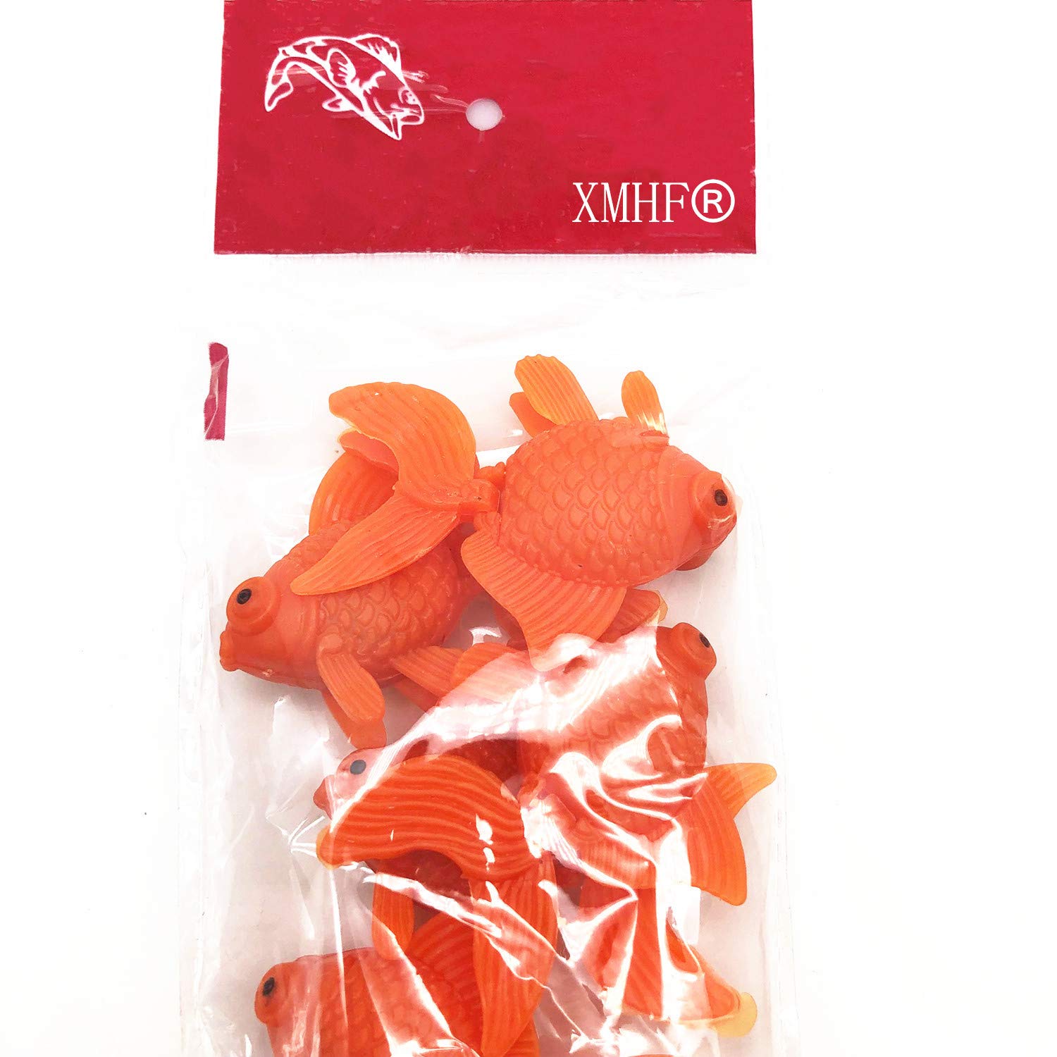 XMHF décor d'aquarium orange, flotte dans le courant et profondeur