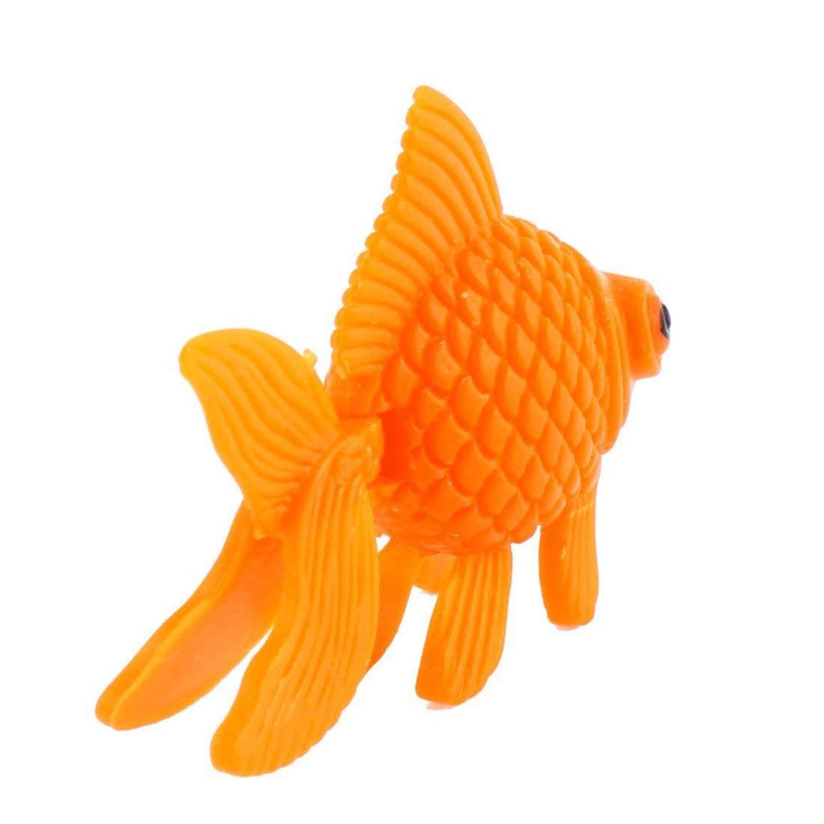 XMHF poisson orange flottant, décor réaliste pour aquarium