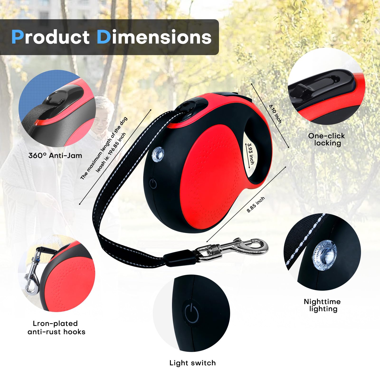 XMZALST Corde anti morsure détachable, idéale pour chiens qui mordent pendant les promenades.