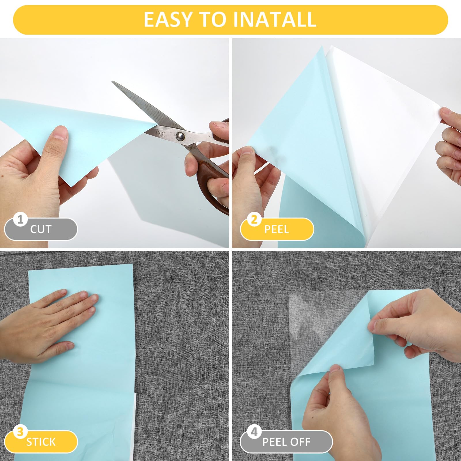 XMZCYMyo installation-simple: pose sans découpe et sans dégâts