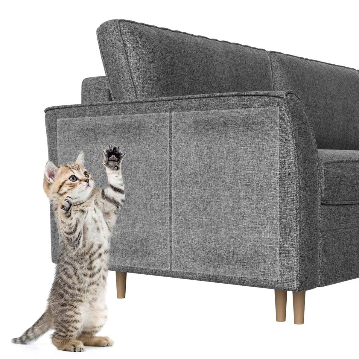 XMZCYMyo protections-meubles-griffes-chat: barrière fiable pour canapé