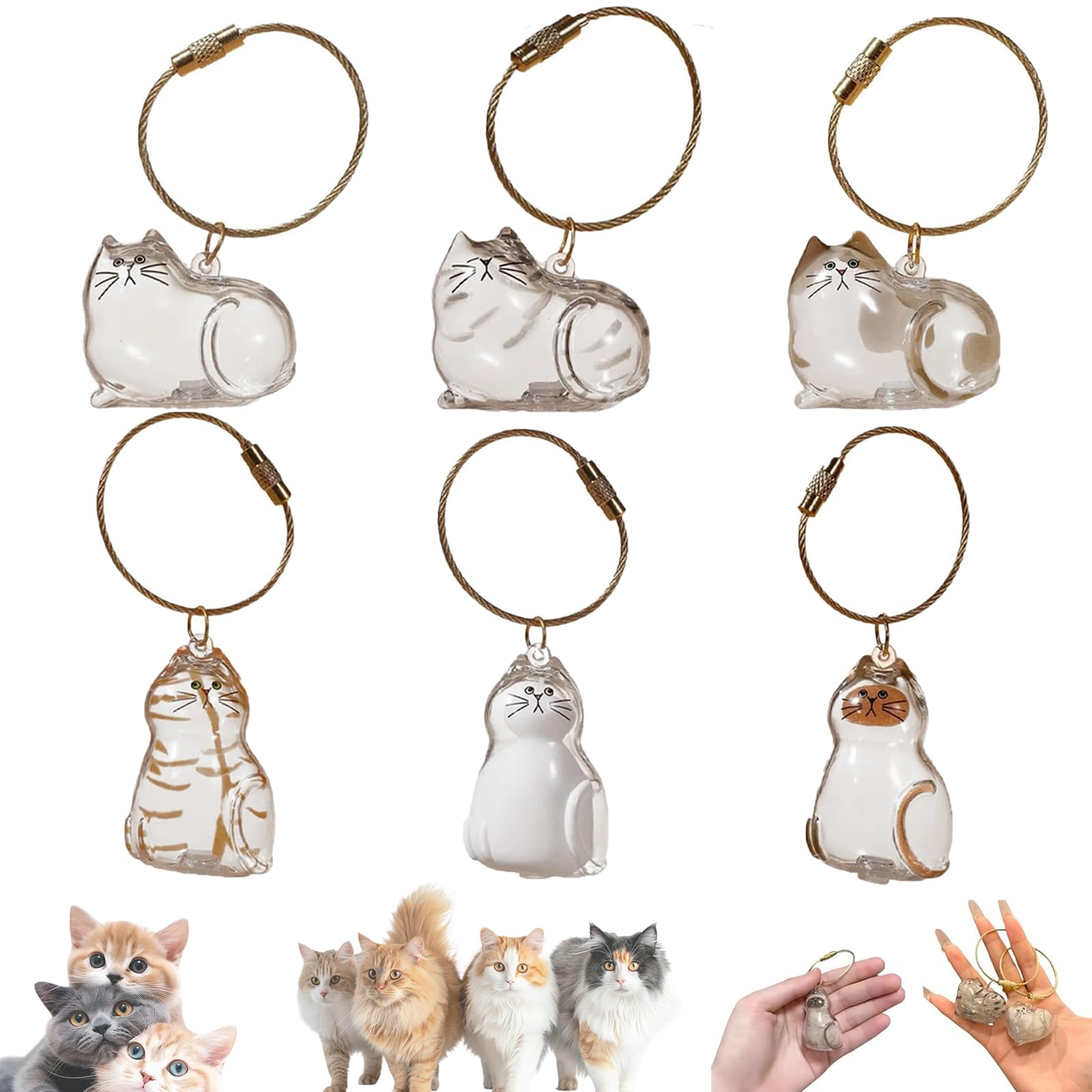 Bouteille Xoprmey pour stocker les poils d’animaux, format compact.