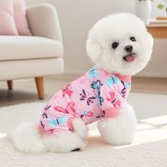 Pyjama XPUDAC pour chat et chien, doux et stretch pour des siestes fraîches