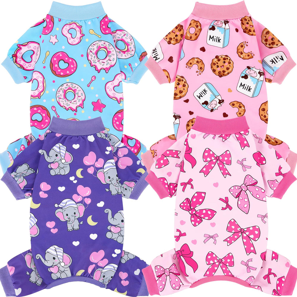 XPUDAC pyjamas chien avant: confort doux et léger pour les nuits calmes.