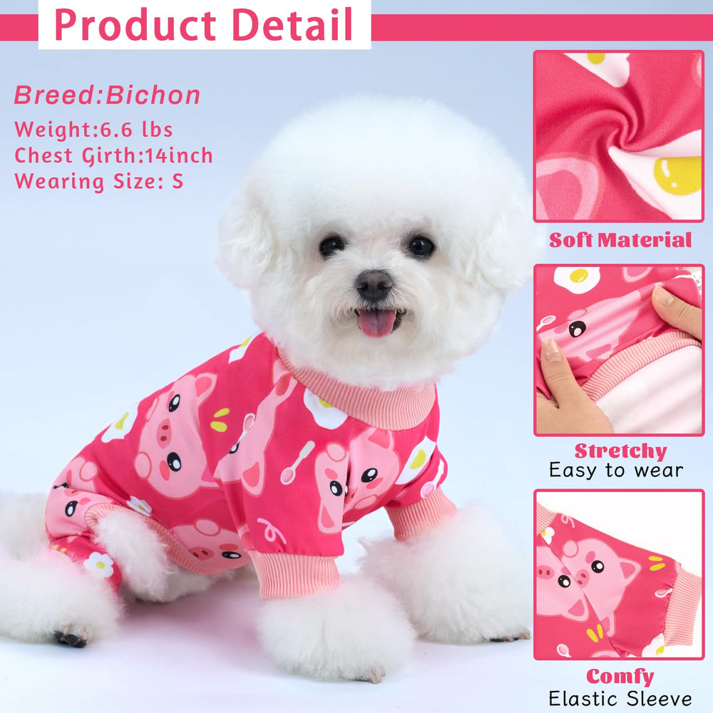XPUDAC pyjamas chien tissu-doux: douceur pour la peau sensible