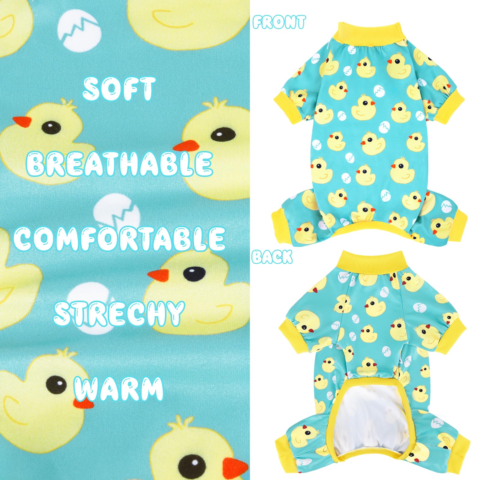 XPUDAC pyjamas pour chiots petit ensemble 7, convient aussi aux chats pour le confort quotidien.