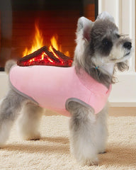 XPUDAC veste polaire rose pour chien, look vif et chaleur douce