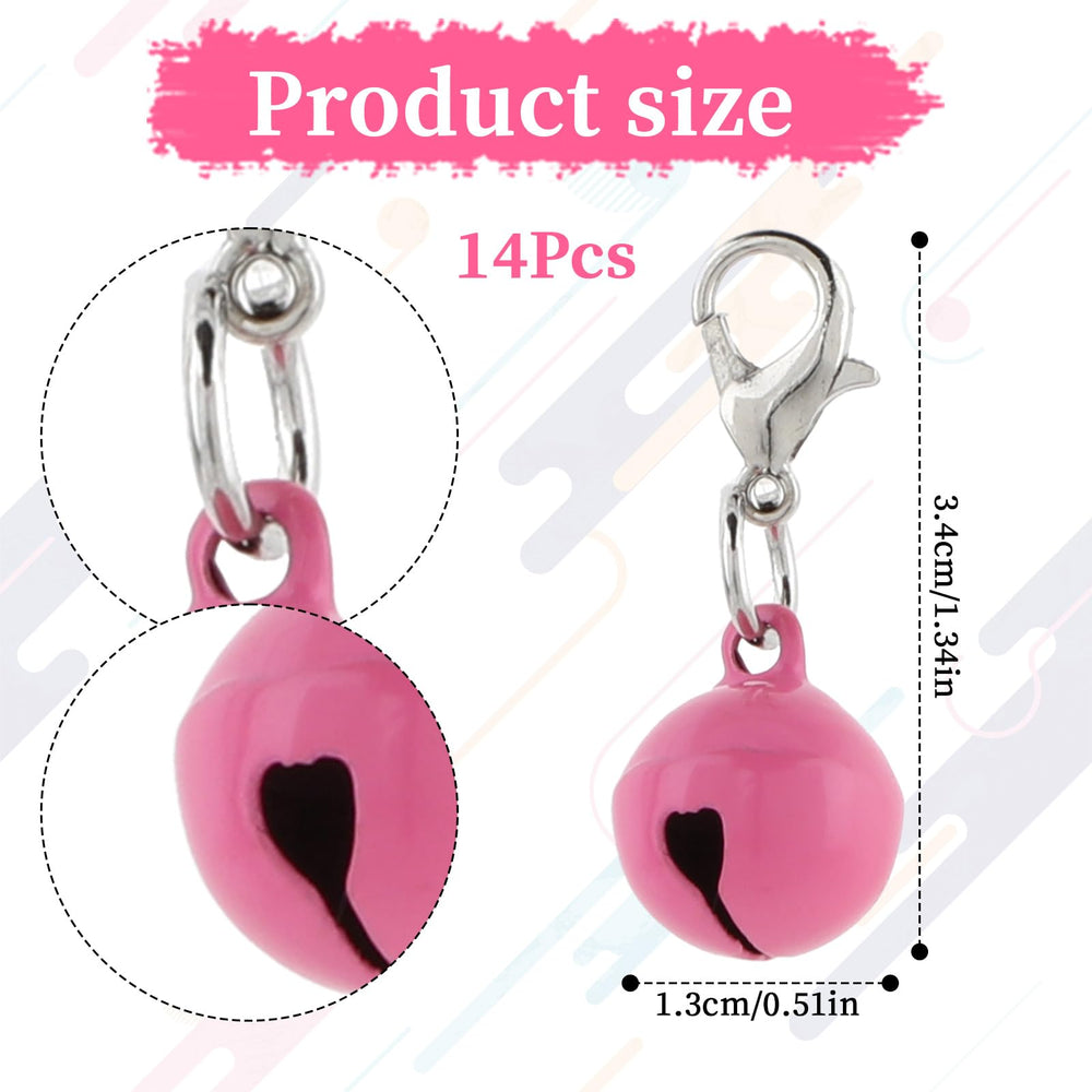 Grelots Xthrotsenk pour collier chat et chien rouge, visibles et attractifs